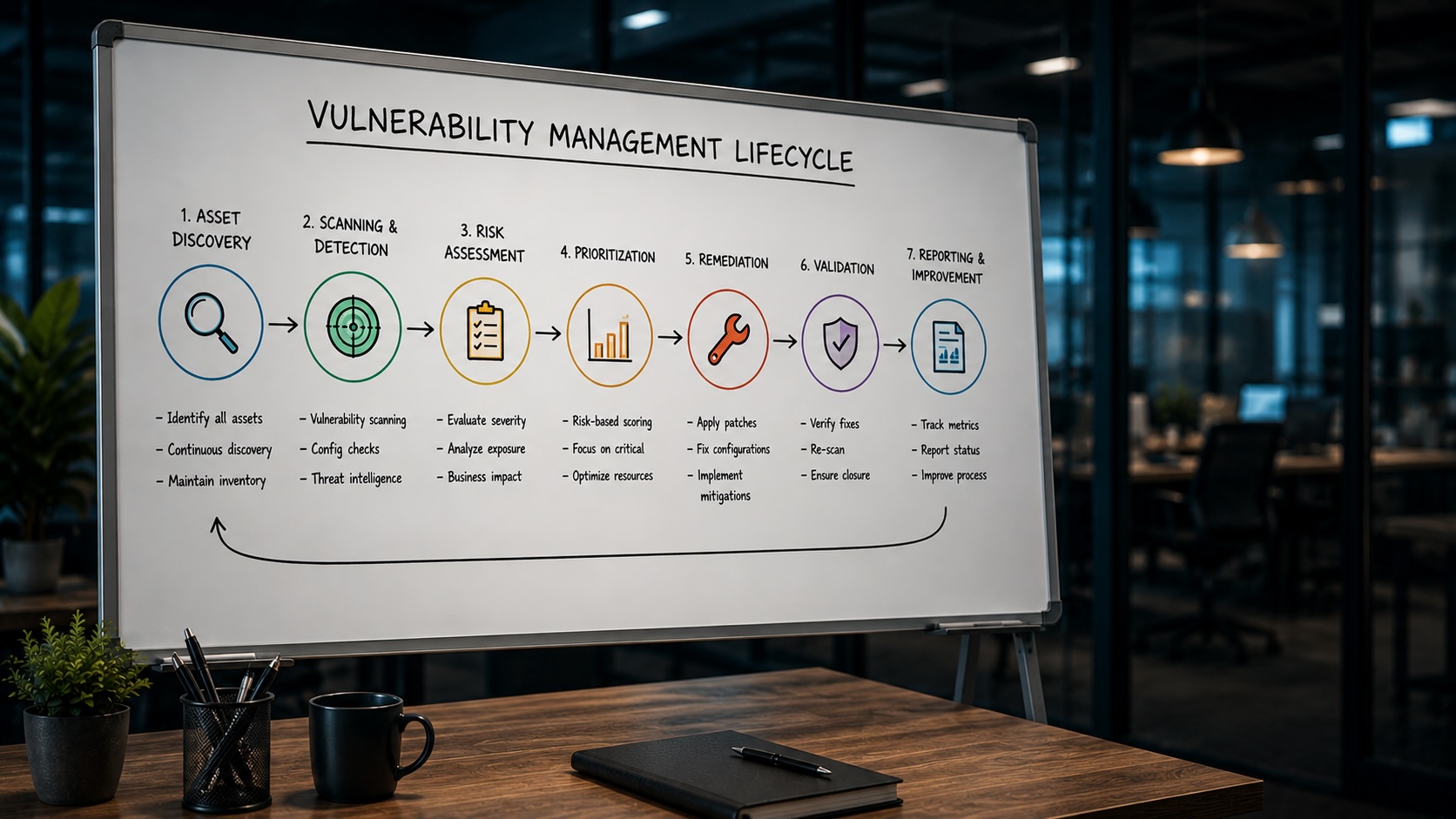 The vulnerability management lifecycle