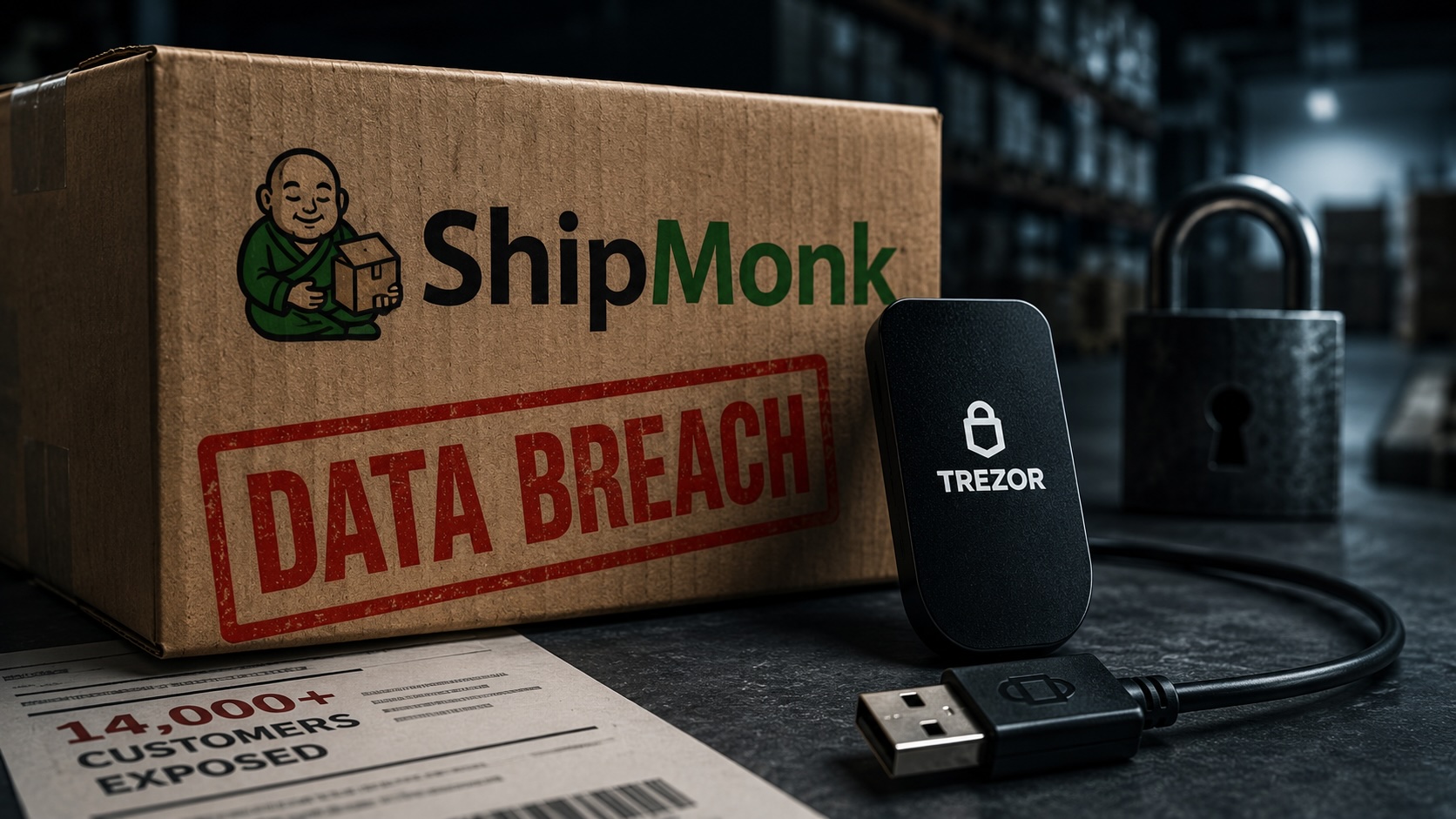 ShipMonk Breach Exposes Nearly 14,000 Trezor Customer Records